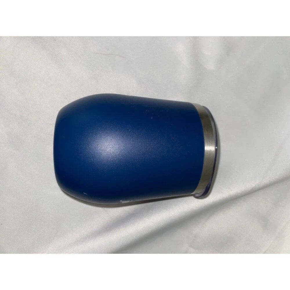 Johnnie-O Blue Surf 12 Oz Tumbler Cup Stainless Steel with lid